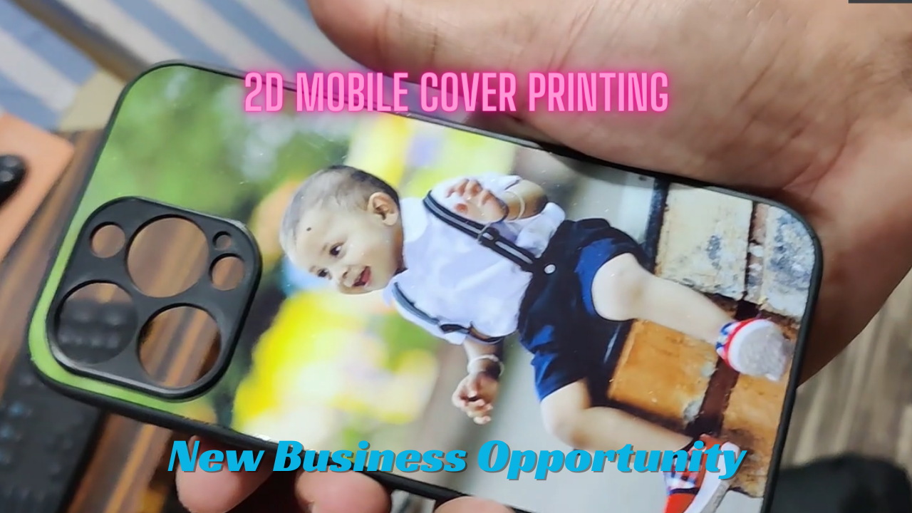 Load video: 2D mobile cover printing