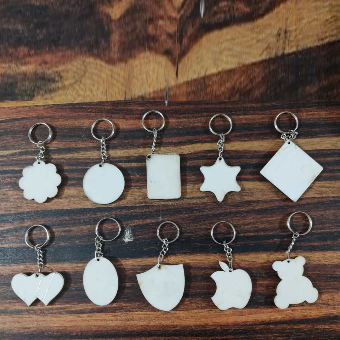 Wooden Keychain ( DoubleSide )