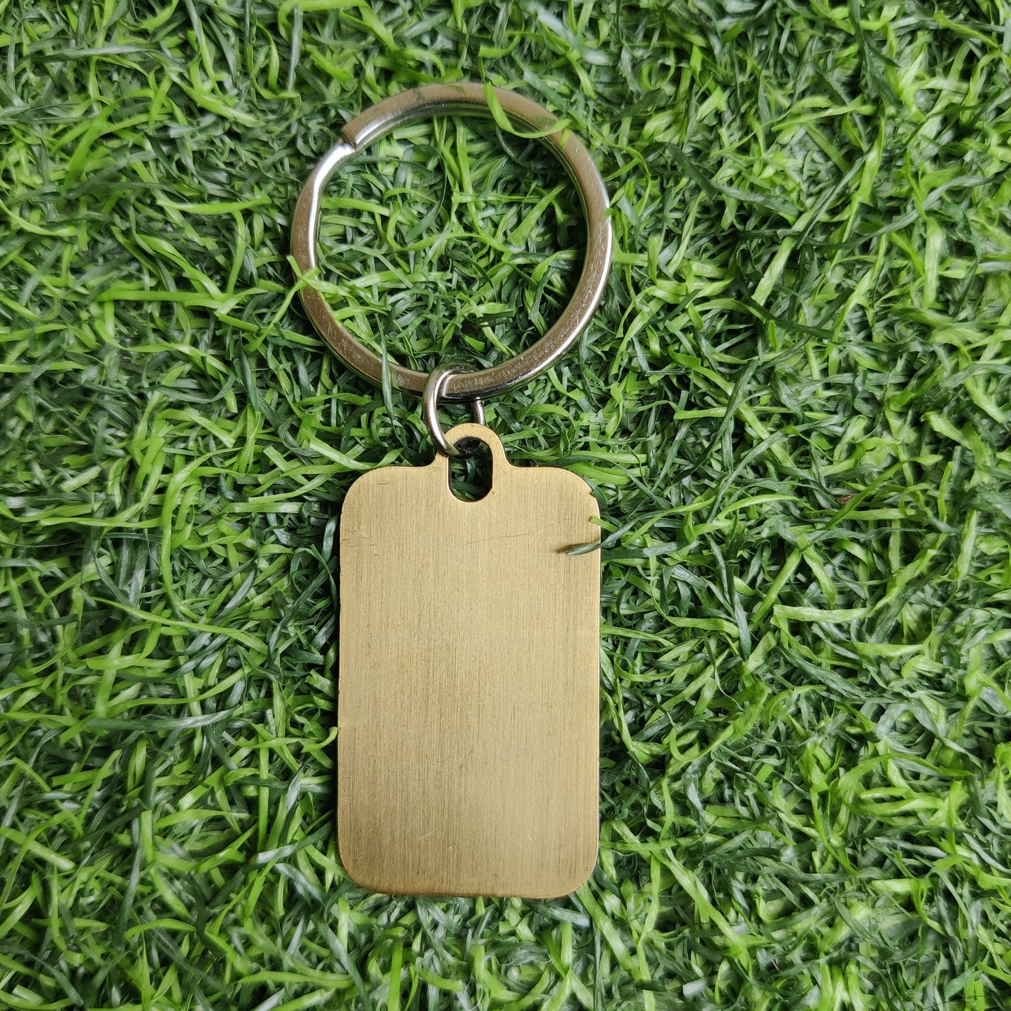 Tag Keychain Metal - For Both Side Engraving
