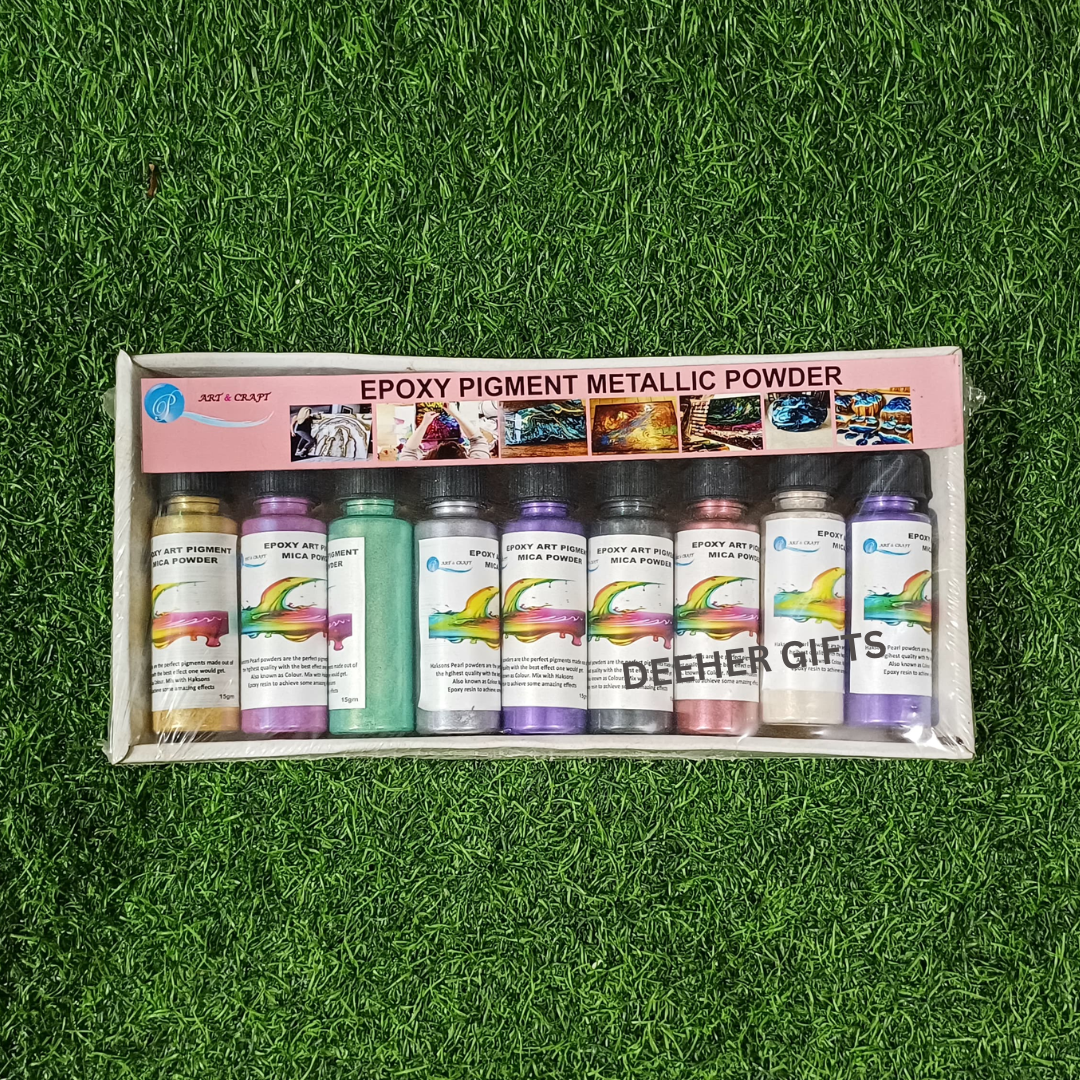 MICA PIGMENT 15GM (Set of 9 pcs) (DG-HD11)