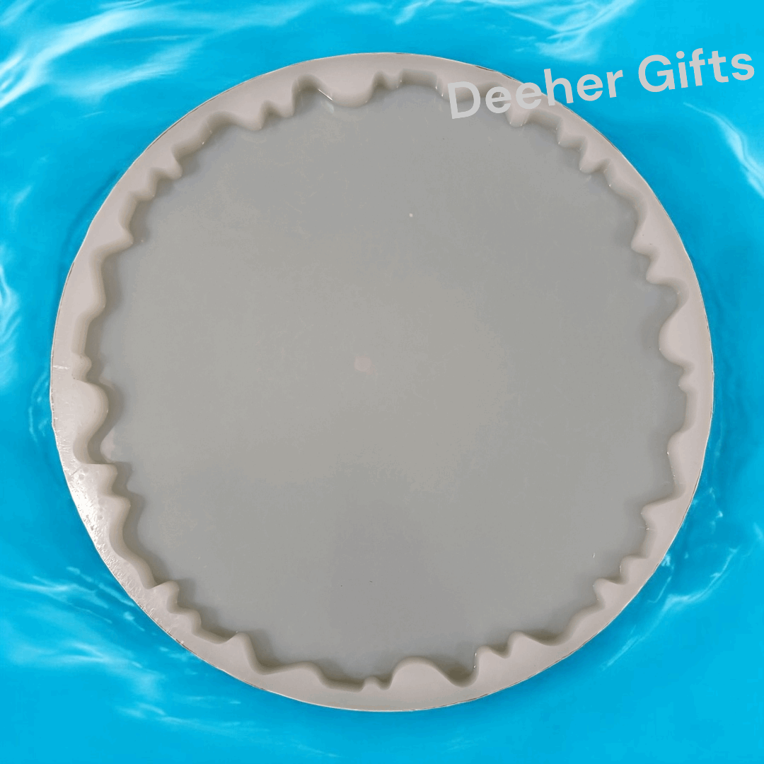 AGATE ROUND MOULD (DG-SRN24) (12INCH / 15mm Depth)