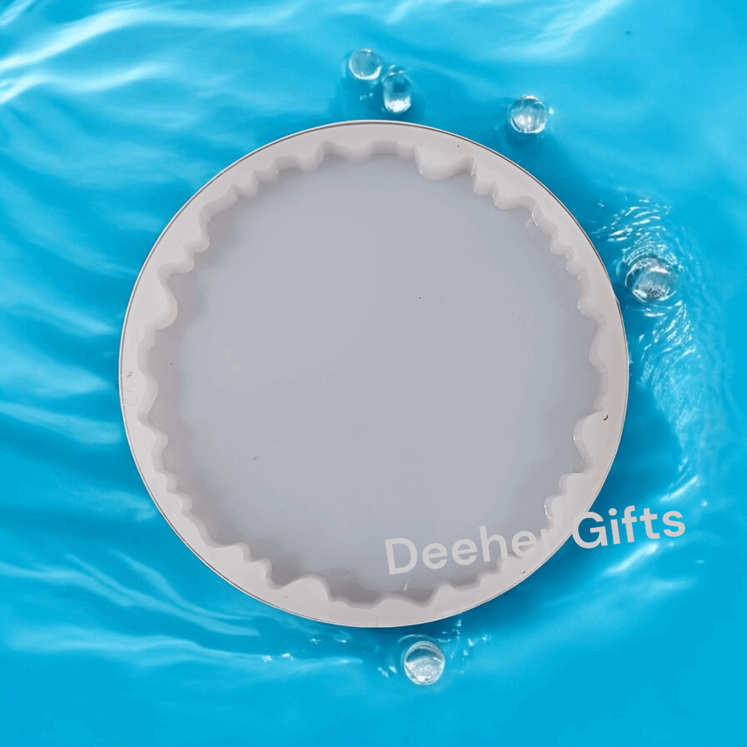 AGATE ROUND MOULD (DG-SRN241) (3 INCH - 6mm Depth)