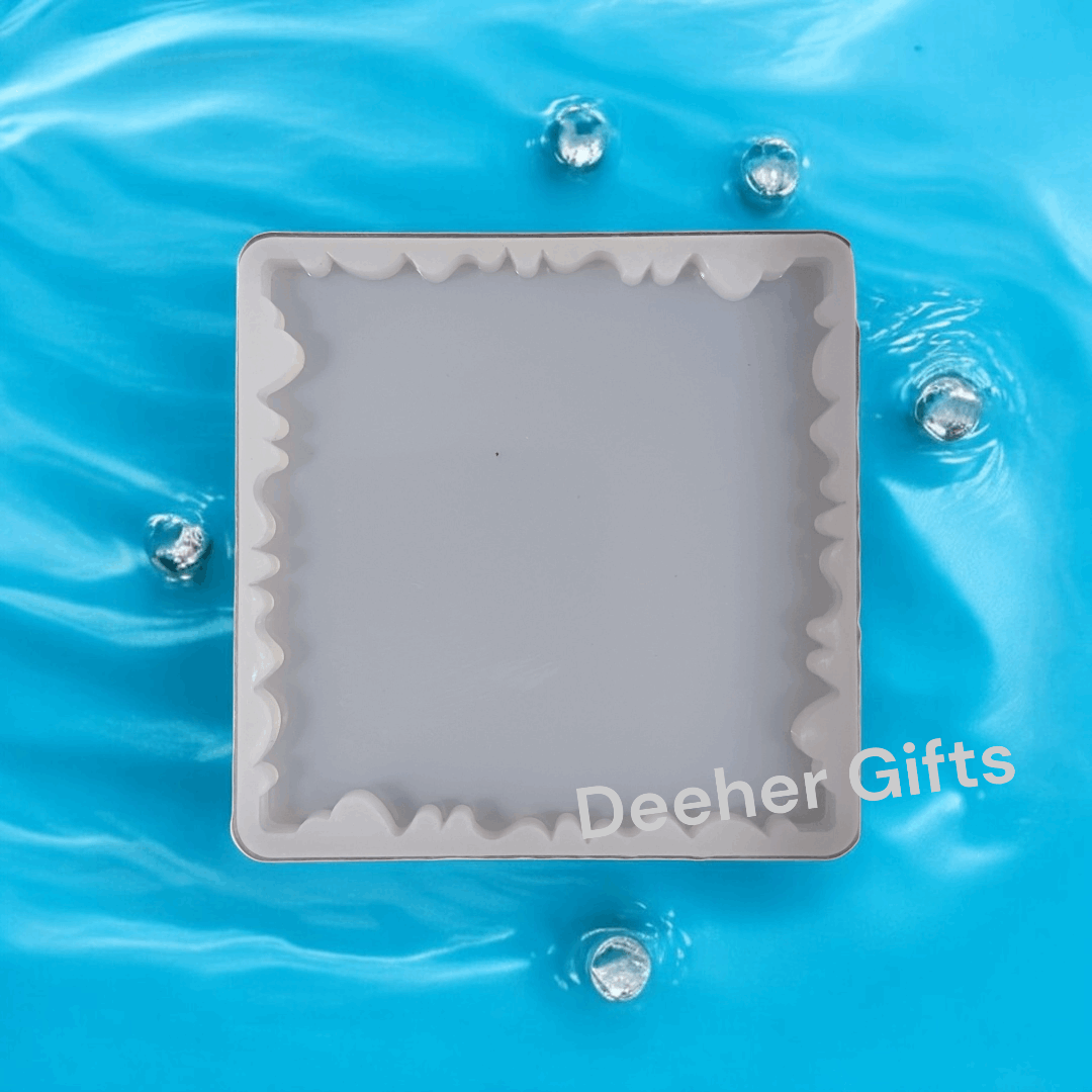 SQUARE AGATE MOULD (DG-SRN303) (2 Inch - 5MM Depth)