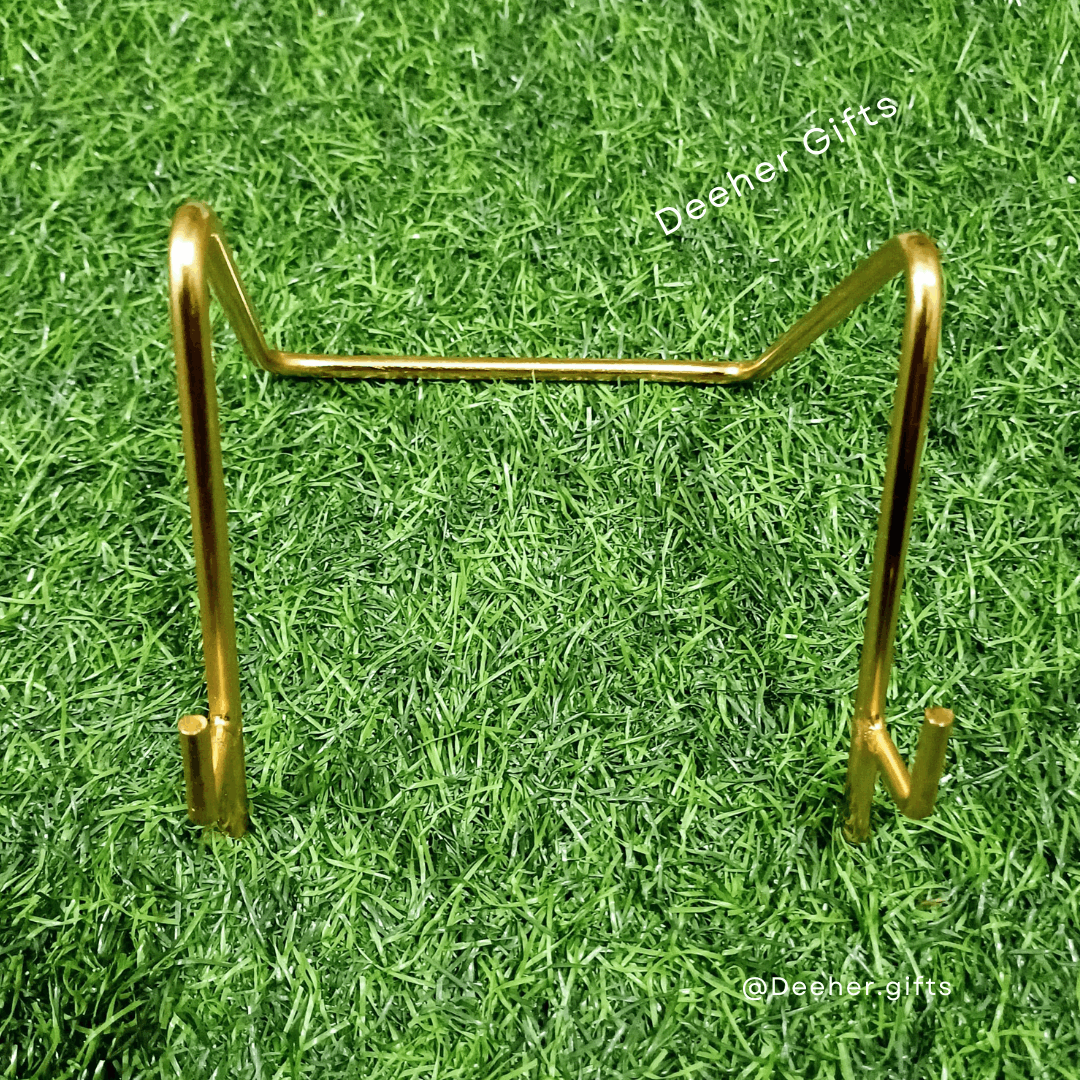 METAL STAND (GOLD) / 4 INCH - (DG-HD22-4)