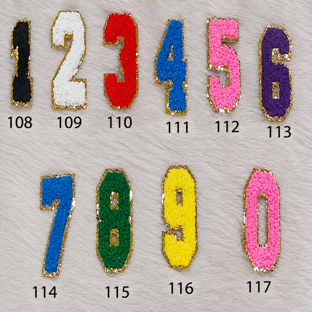 Iron on Patches (108 to 117 Designs)