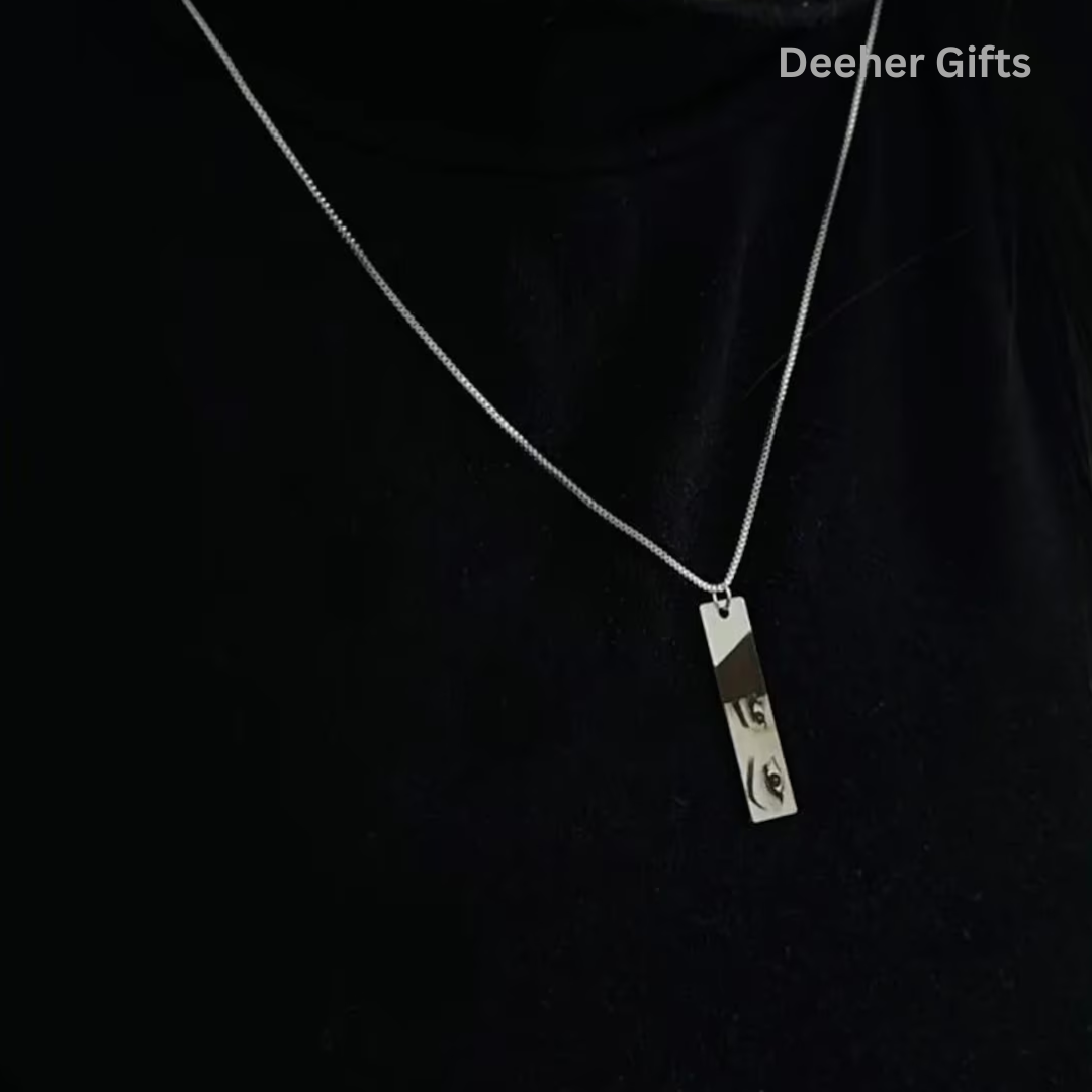 Metal EYE Pendant (Silver) – For Marking