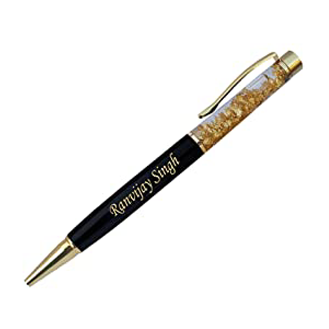 Pen ( Gold Zari - Indian ) (For Engraving)