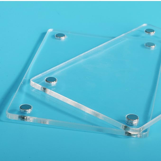 Polaroid Acrylic Magnetic Photo Frame (2.5 × 3.5 inch Approx.)