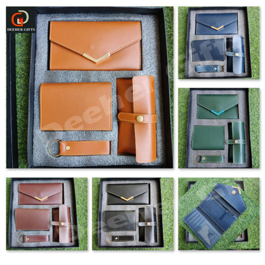 Faux Leather Women’s Combo Set of 4