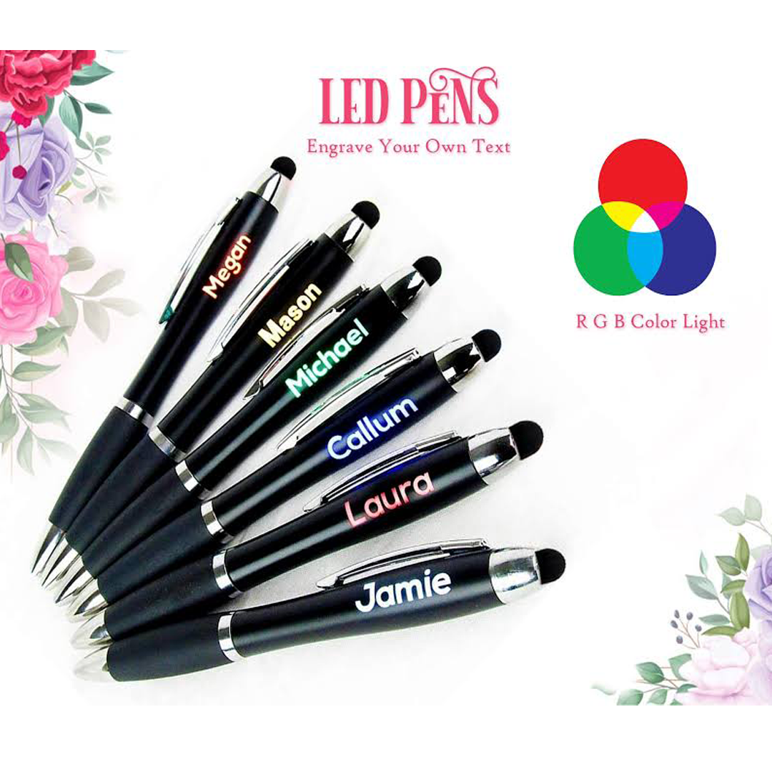 Multi LED Pens ( For Engraving )