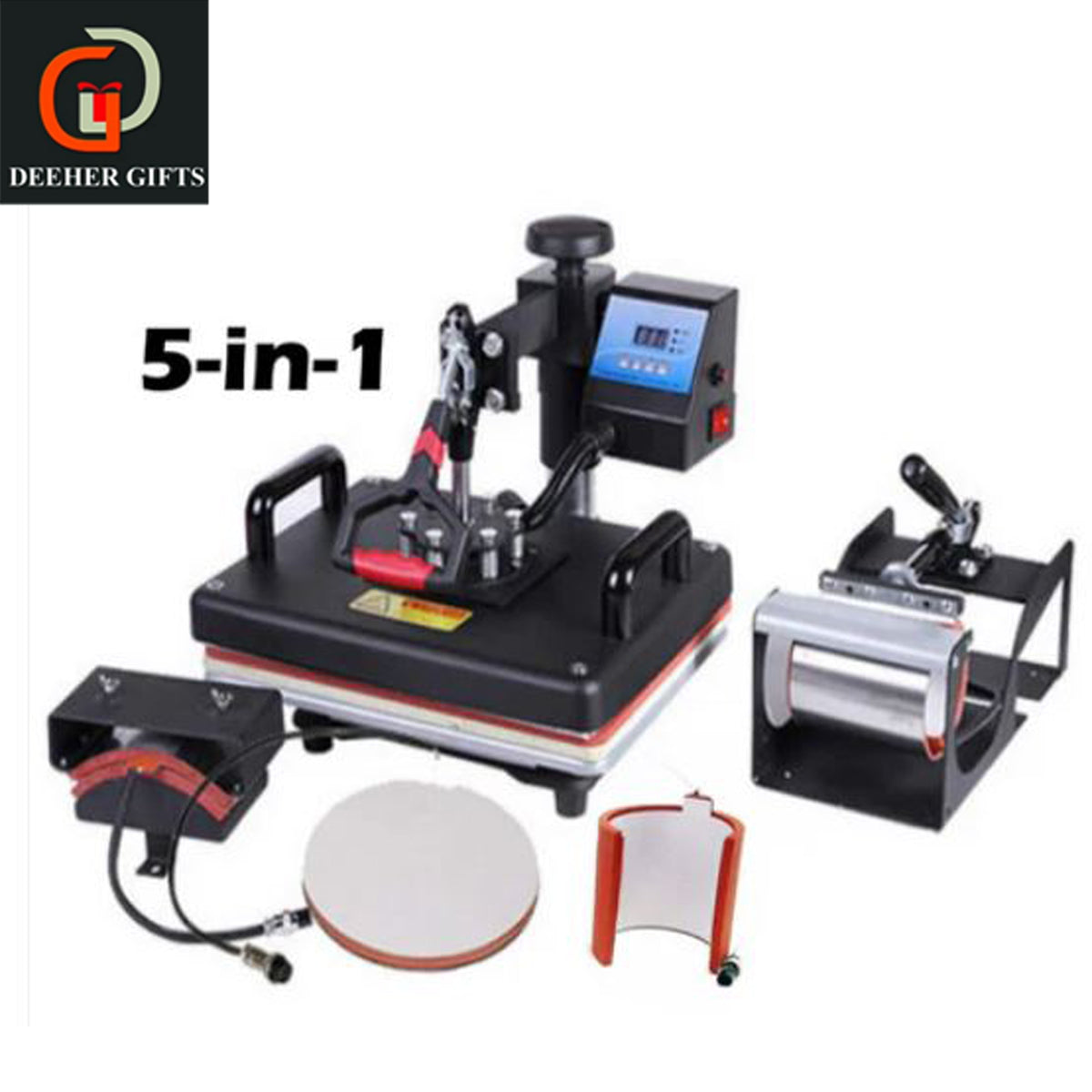 5 in 1 Heat press machine