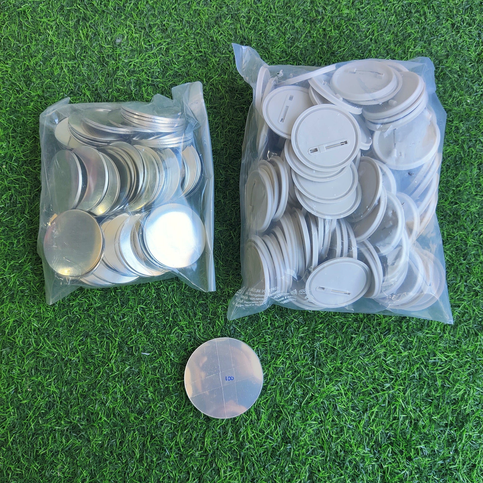 Button Badge Raw Material (58 mm) – Pack of 100