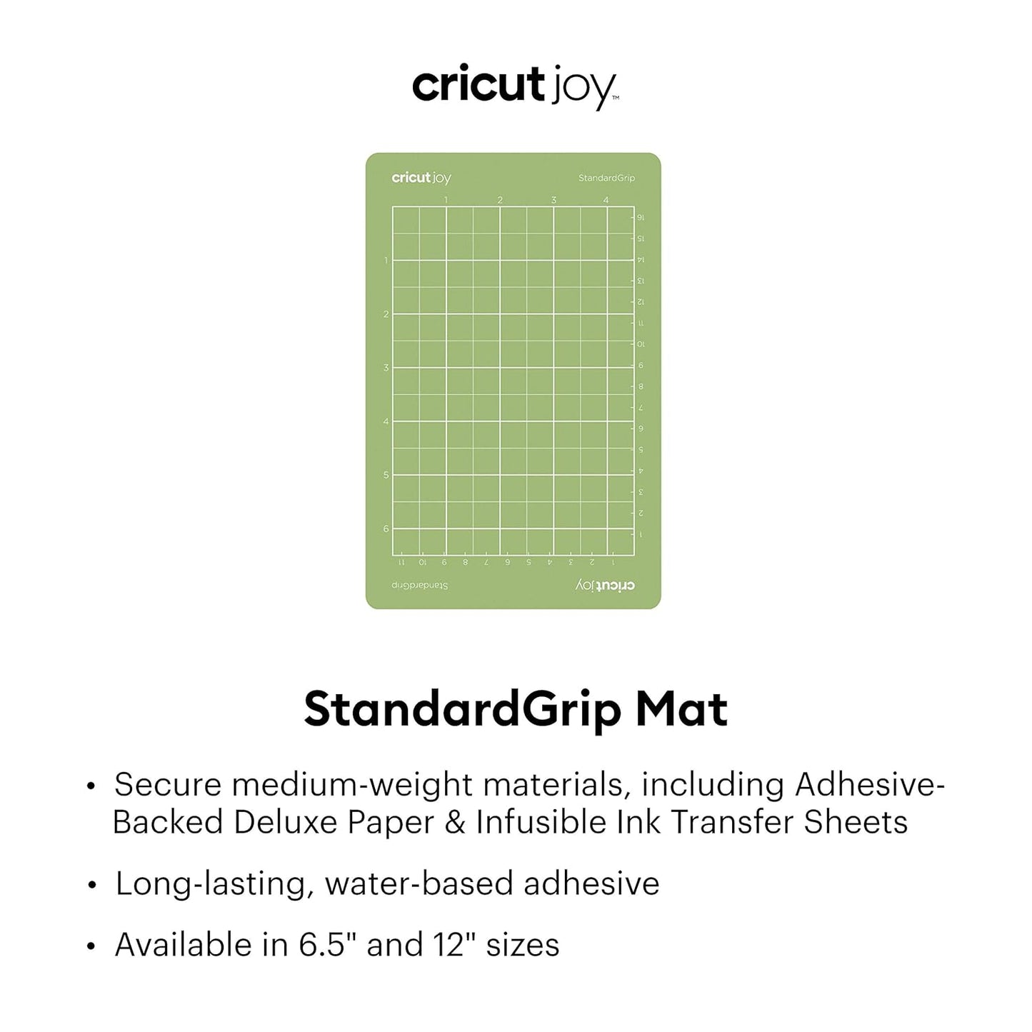 Cricut Joy StandardGrip Mat, 4.5" x 6.5" (1 qty)