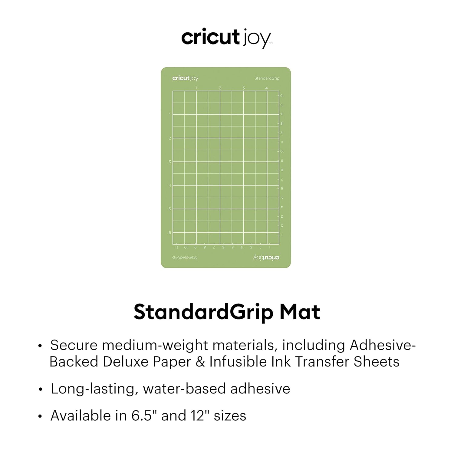 Cricut Joy StandardGrip Mat, 4.5" x 6.5" (1 qty)