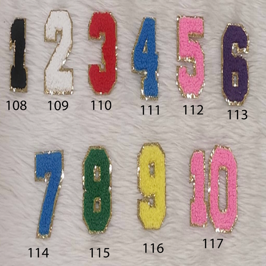 Iron on Patches (108 to 117 Designs)