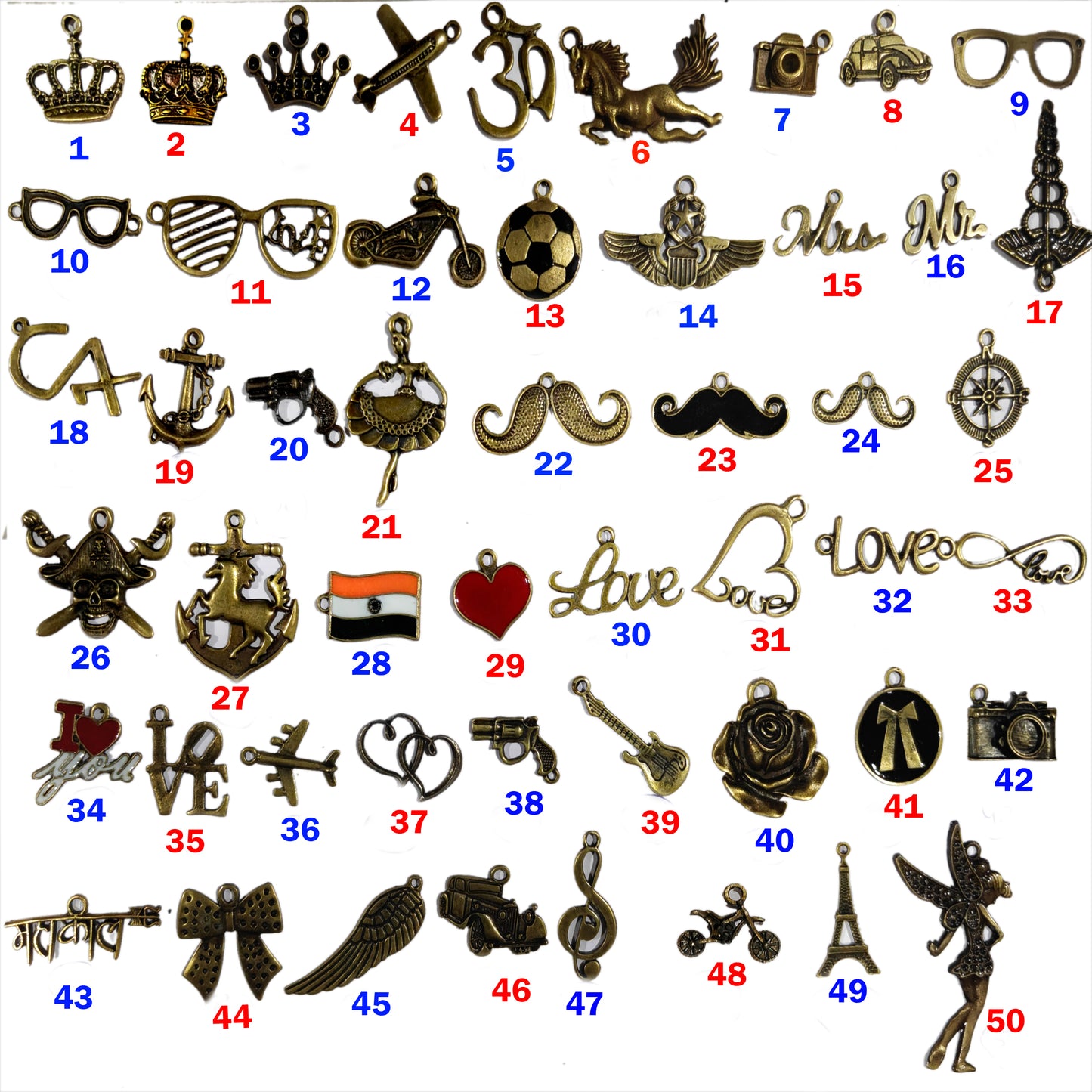 Charms ( MIX design )