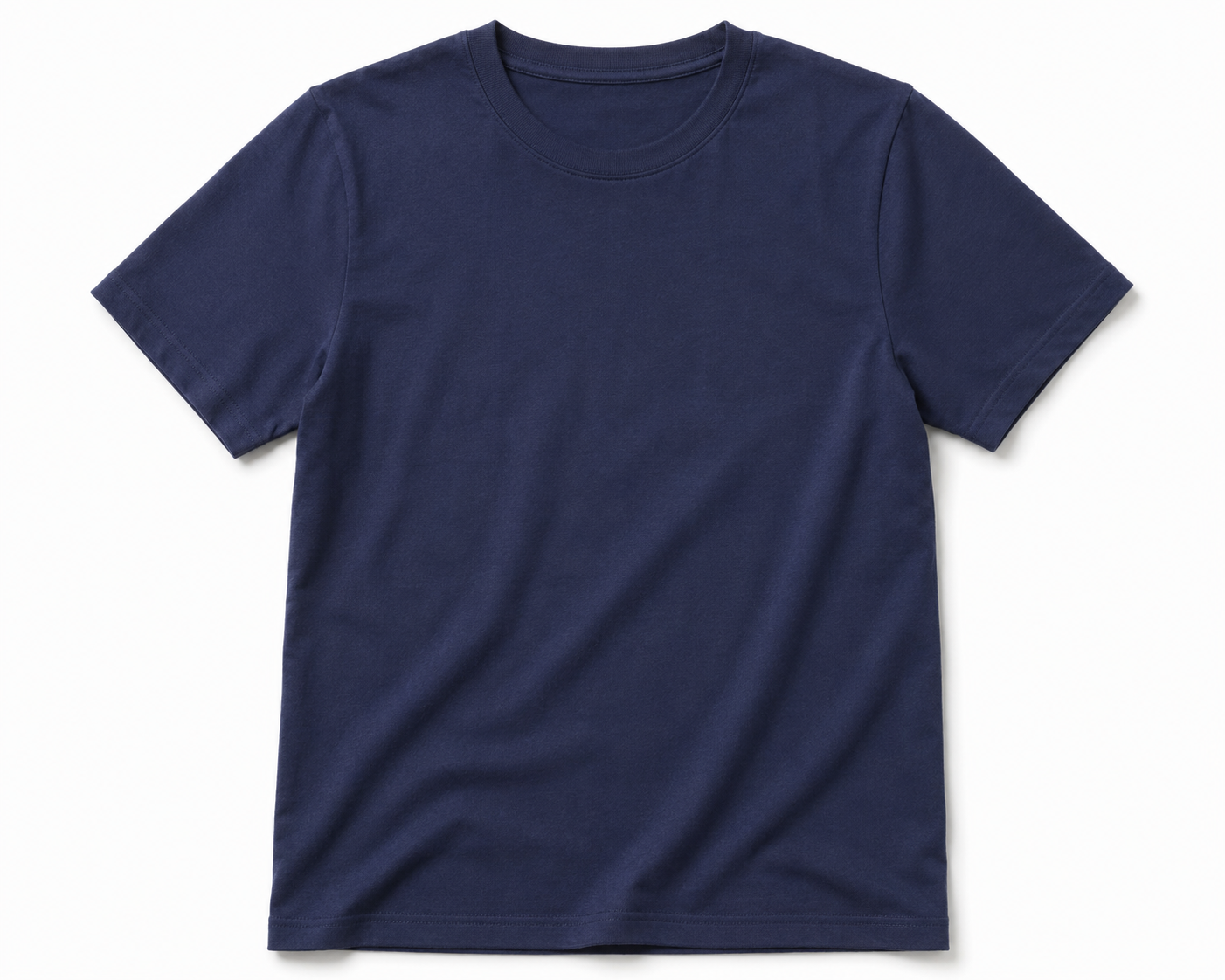 Cotton Tshirt (Navy Blue)