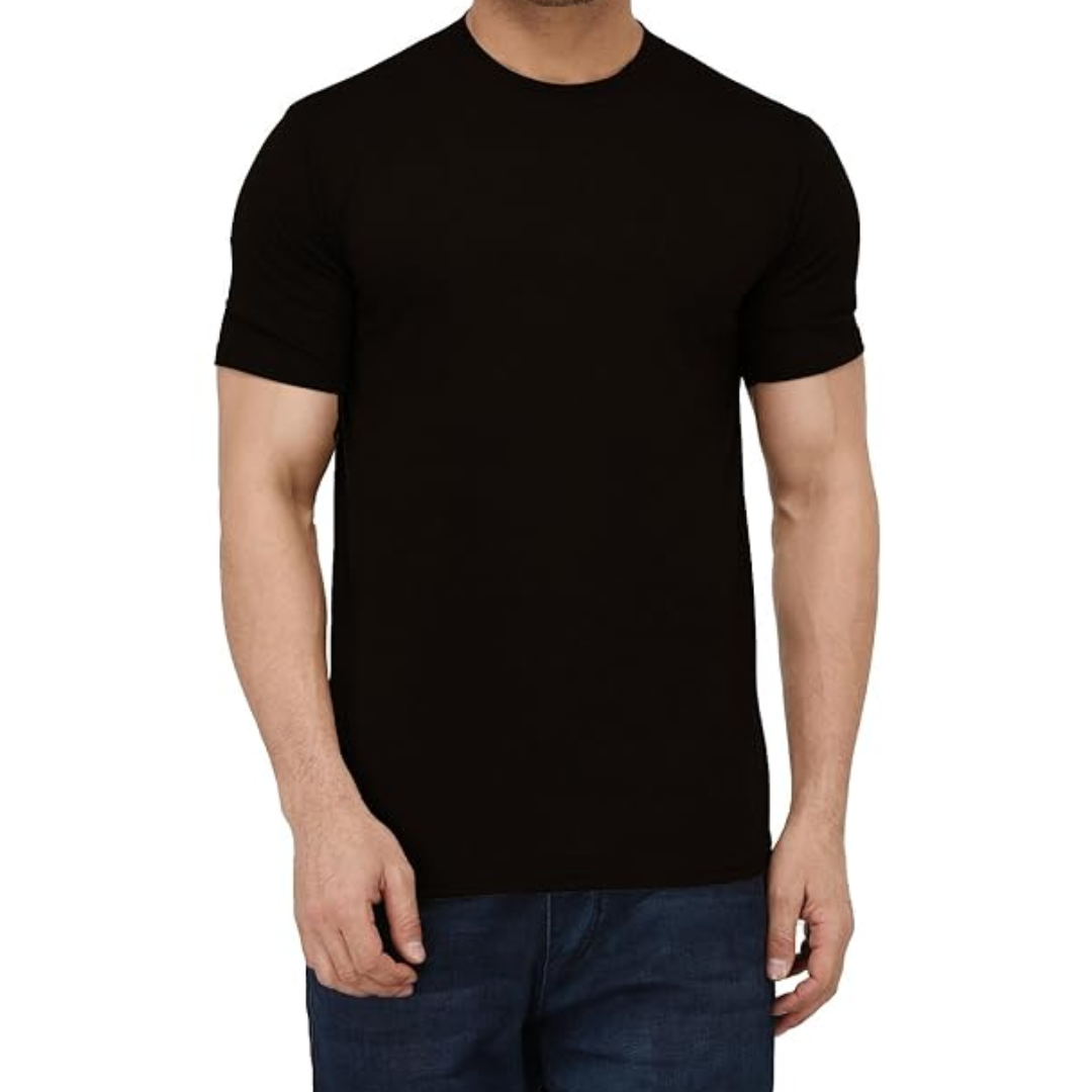 Cotton Tshirt ( Black )