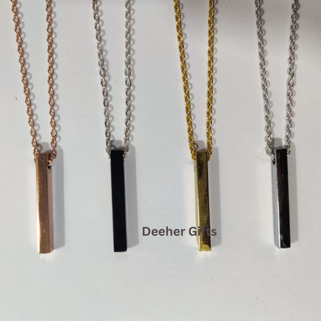 Pendant Bars – Mix Color ( Black / Golden / Rose gold / Silver)
