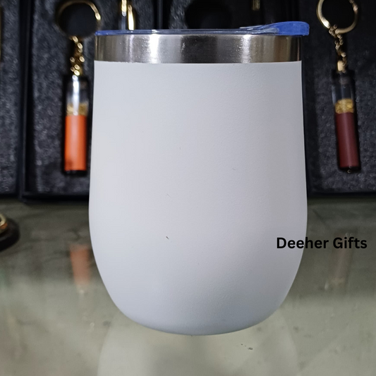 Stainless Steel Insulated Coffee Mug | White | 250ml | For Engraving / UV