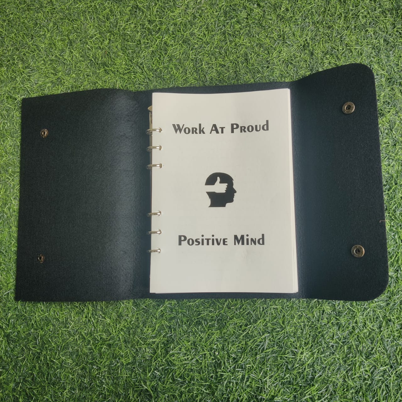 Handmade Diary - Black (A5/160 Pages)