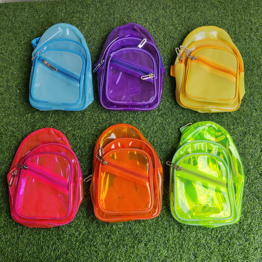 Jelly Kids Chest Bag (Mix color) 10X7.5 Inches