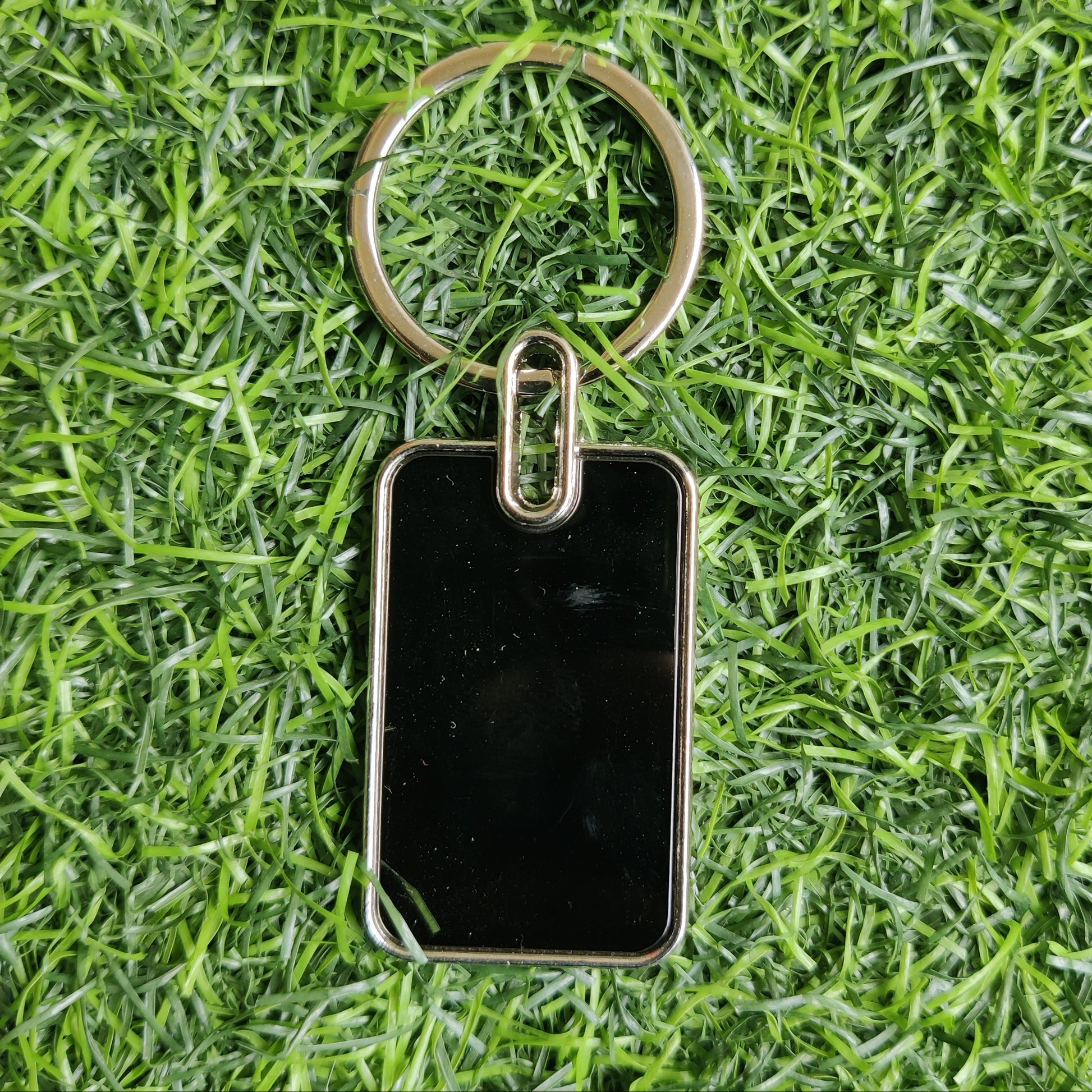 Keychain Metal - Rectangle (554) – For Both Side Engraving