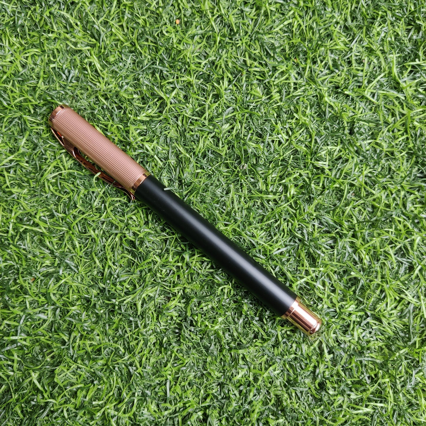 Premium Metal Pen Black Rose Gold