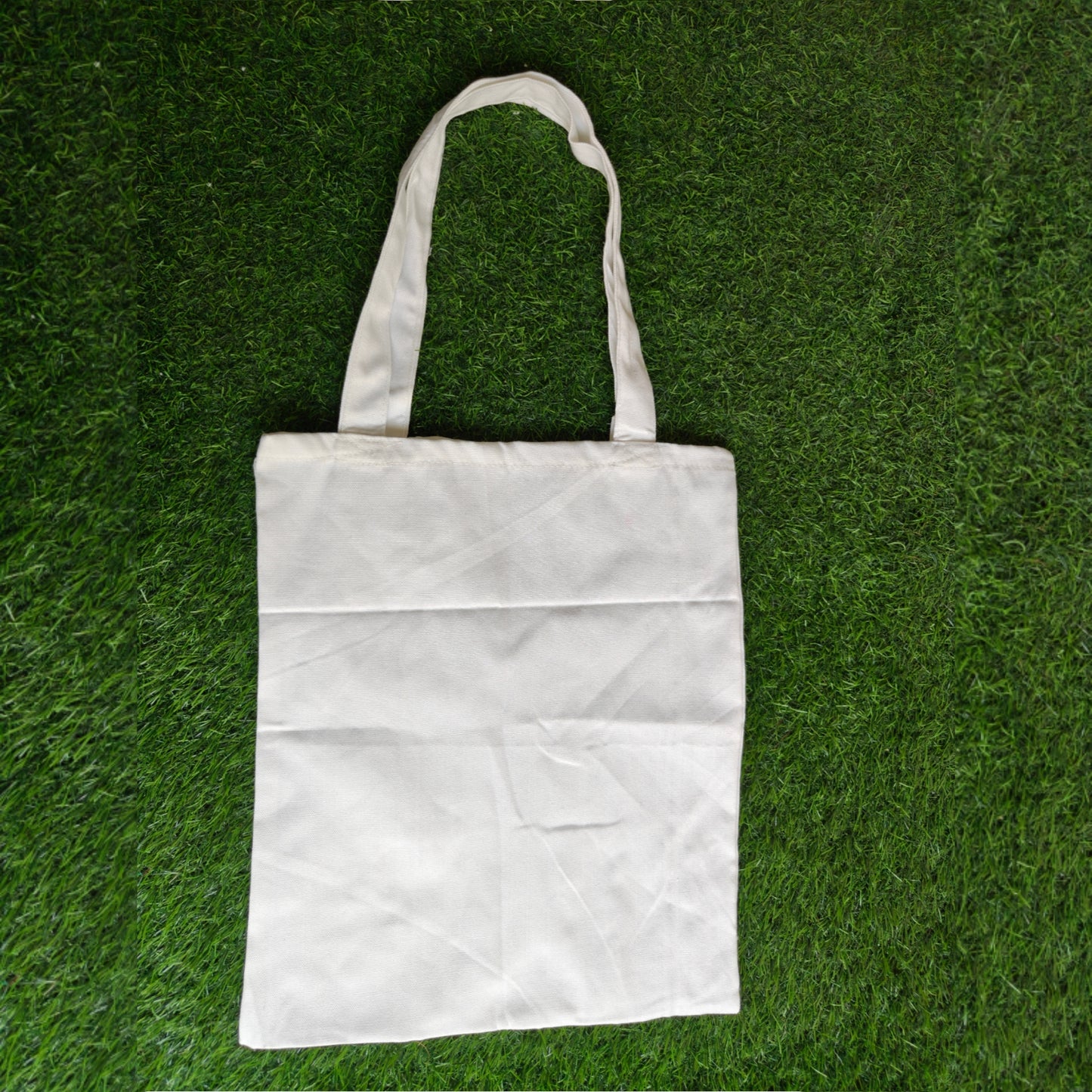 Sublimation Canvas Tote Bag / Size 14×16 inch / White / 240 GSM