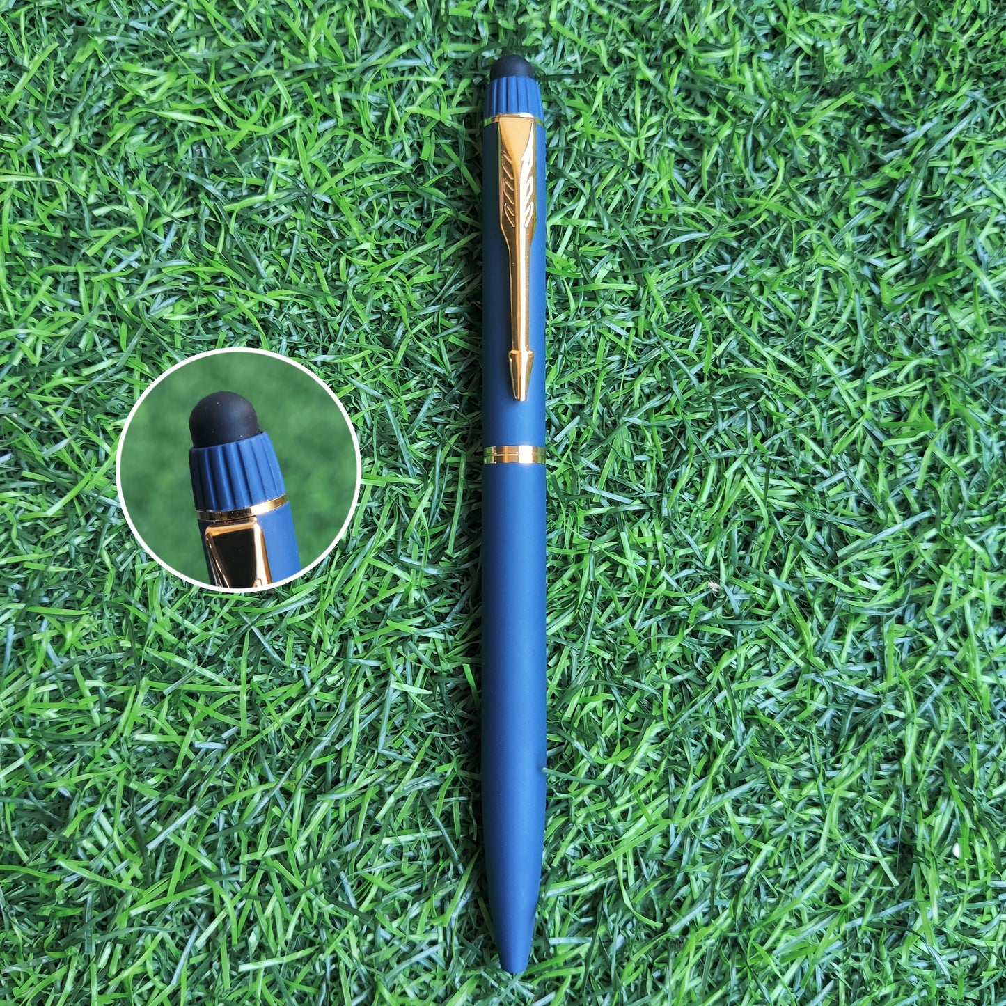 Metal Pen - Stylus 2.0 - Blue (For Engraving / UV Printing)