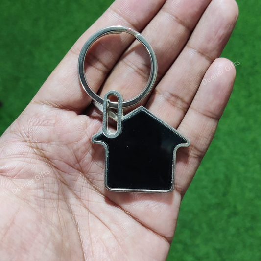 Keychain Metal ( House 1 ) – For Both Side Engraving