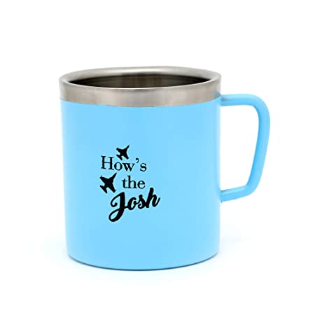 Stainless Steel Josh Mug ( SkyBlue)