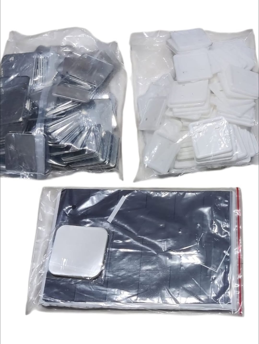 Square Fridge Magnet Row Material (50mm) – Pack of 100