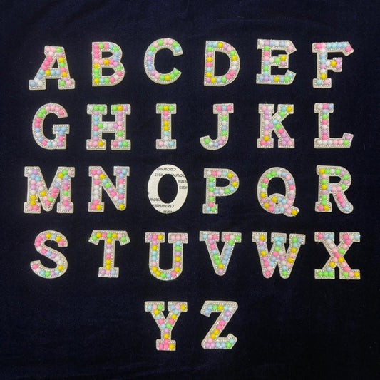 Stick on Patches ( Alphabet )
