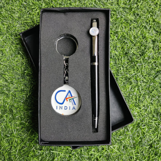 Metal Pen and Keychain Combo CA