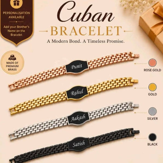 Cuban bracelet – Mix Color ( Golden / Silver / Rose gold / Black)