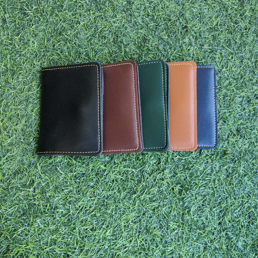 Faux Leather Card Holder