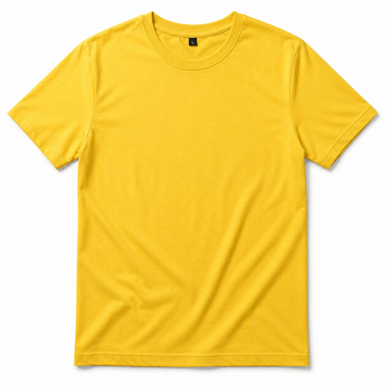 Cotton Tshirt ( Yellow )