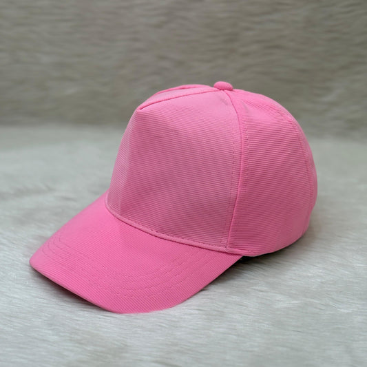 Baby Pink Flexi Caps-Size For Adult 21x7.5x5 (LxWxH) Approx