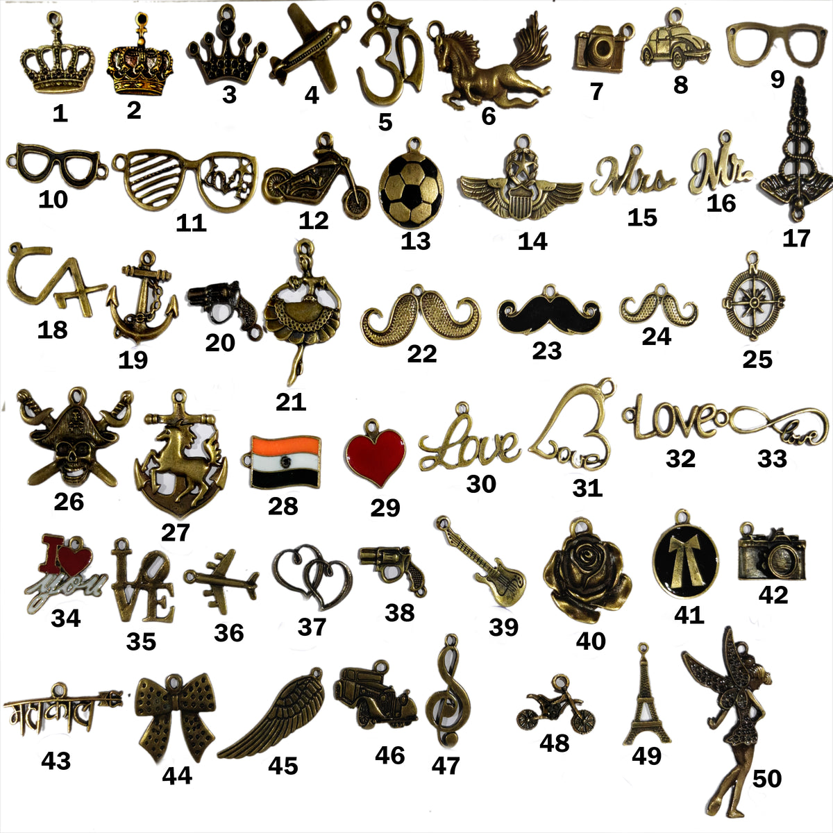 Charms ( MIX design )