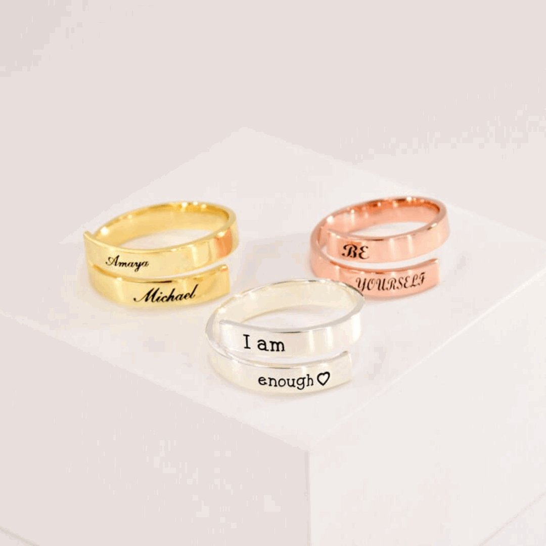 Couple Ring – Mix Color ( Golden / Silver / Rose gold )
