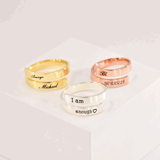 Couple Ring – Mix Color ( Golden /  Silver / Rose gold )