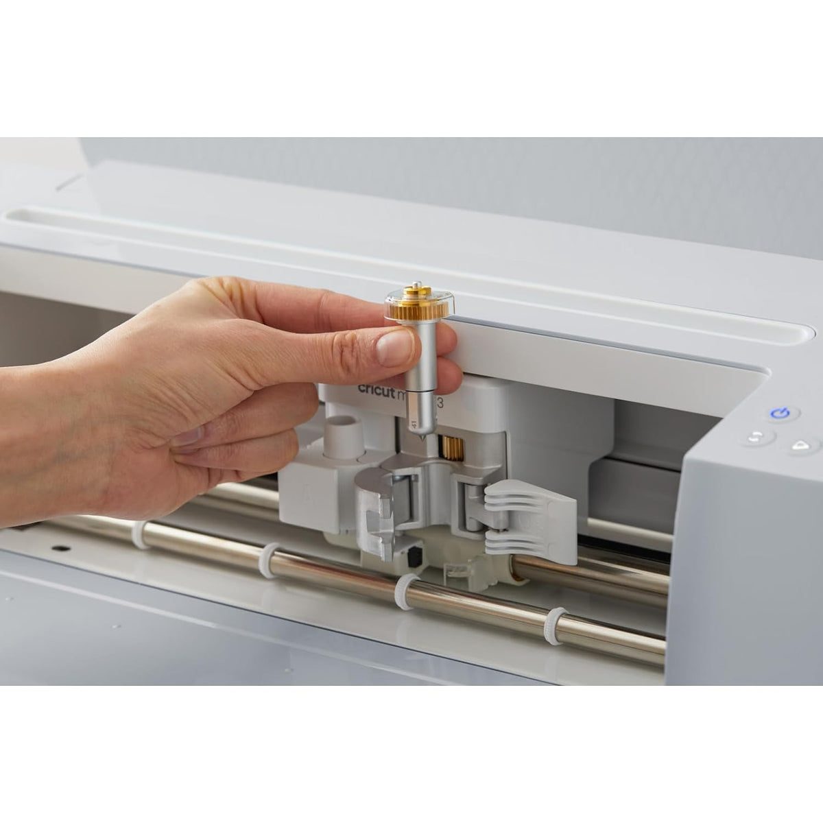 Cricut QuickSwap Engraving Tip + Housing, Silver