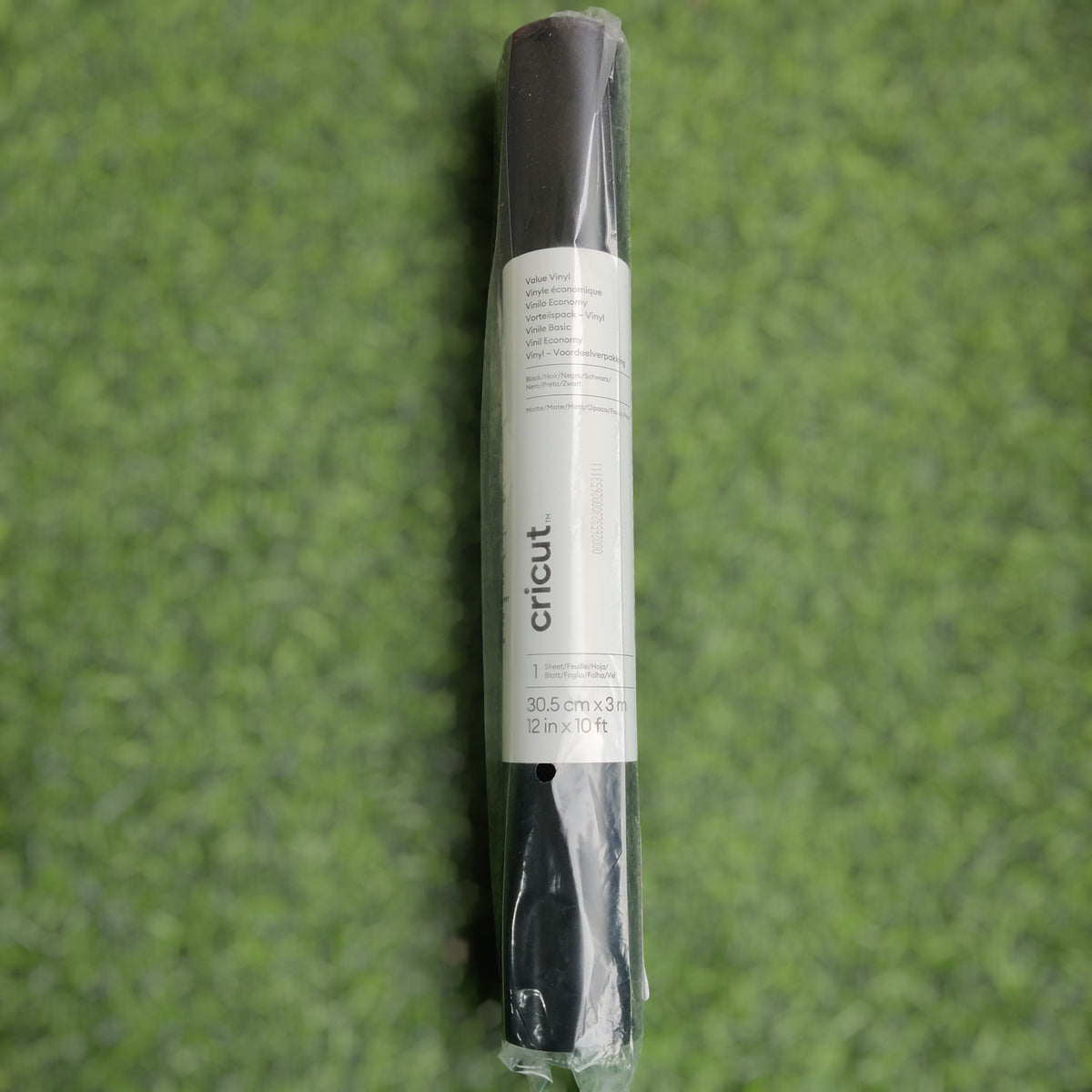 Cricut Value Vinyl Black Matt (12 in x 10 ft)