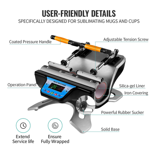 Dual Mug Press Machine