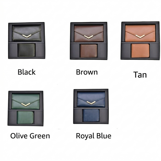 Faux Leather Couple Combo Set of 2