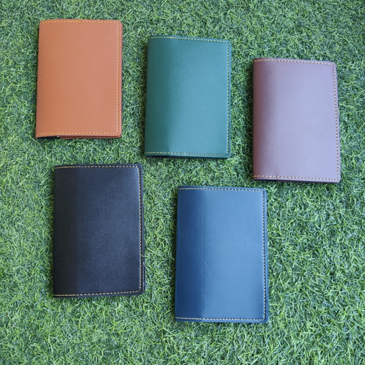 Faux leather passport cover