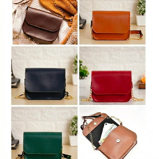 Faux Leather Sling bag