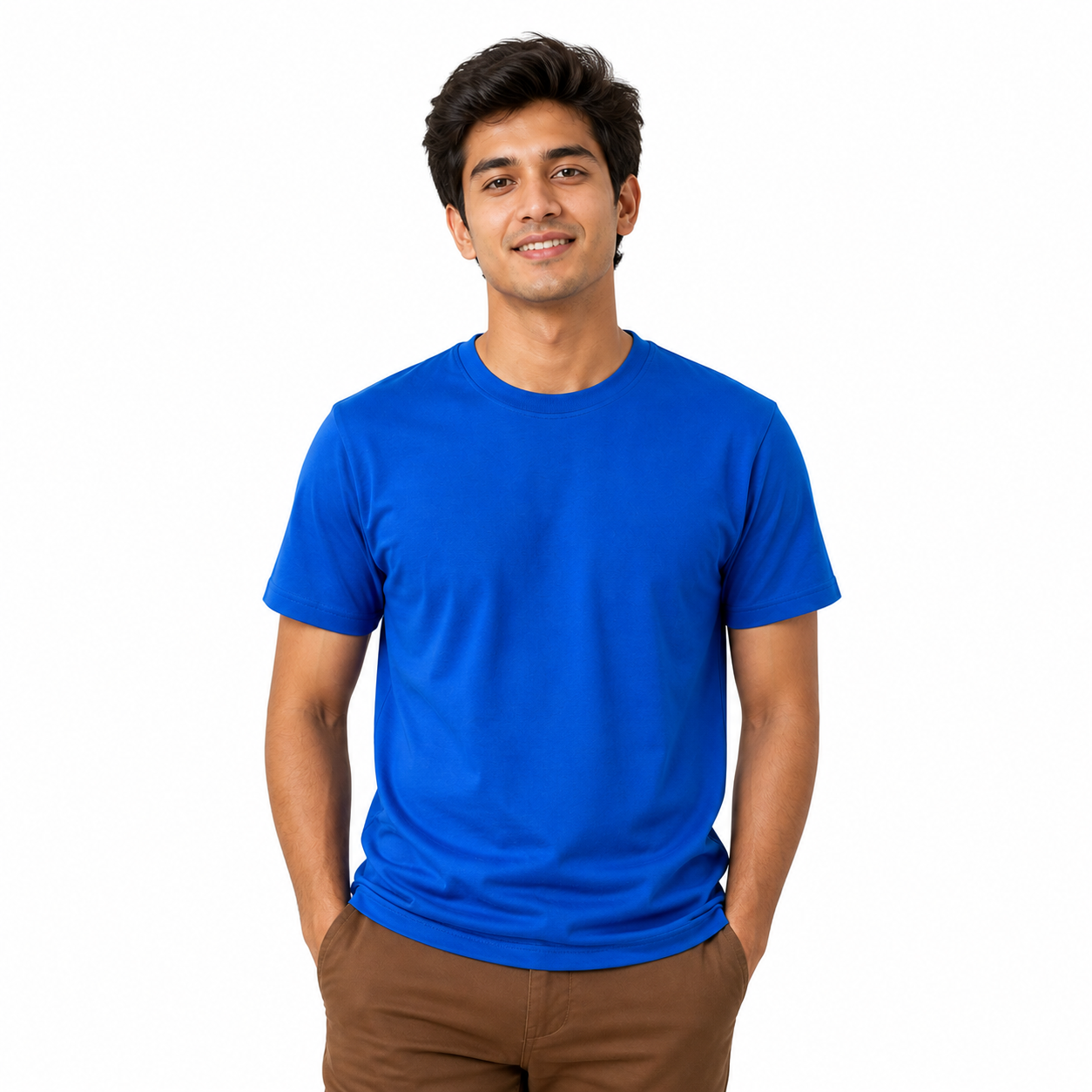Cotton Tshirt ( Blue)