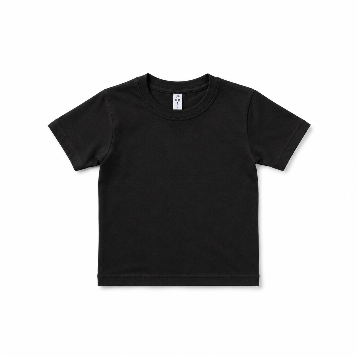 Cotton Tshirt Kids - Black